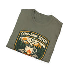 Camp . Brew . Repeat Badge T-Shirt