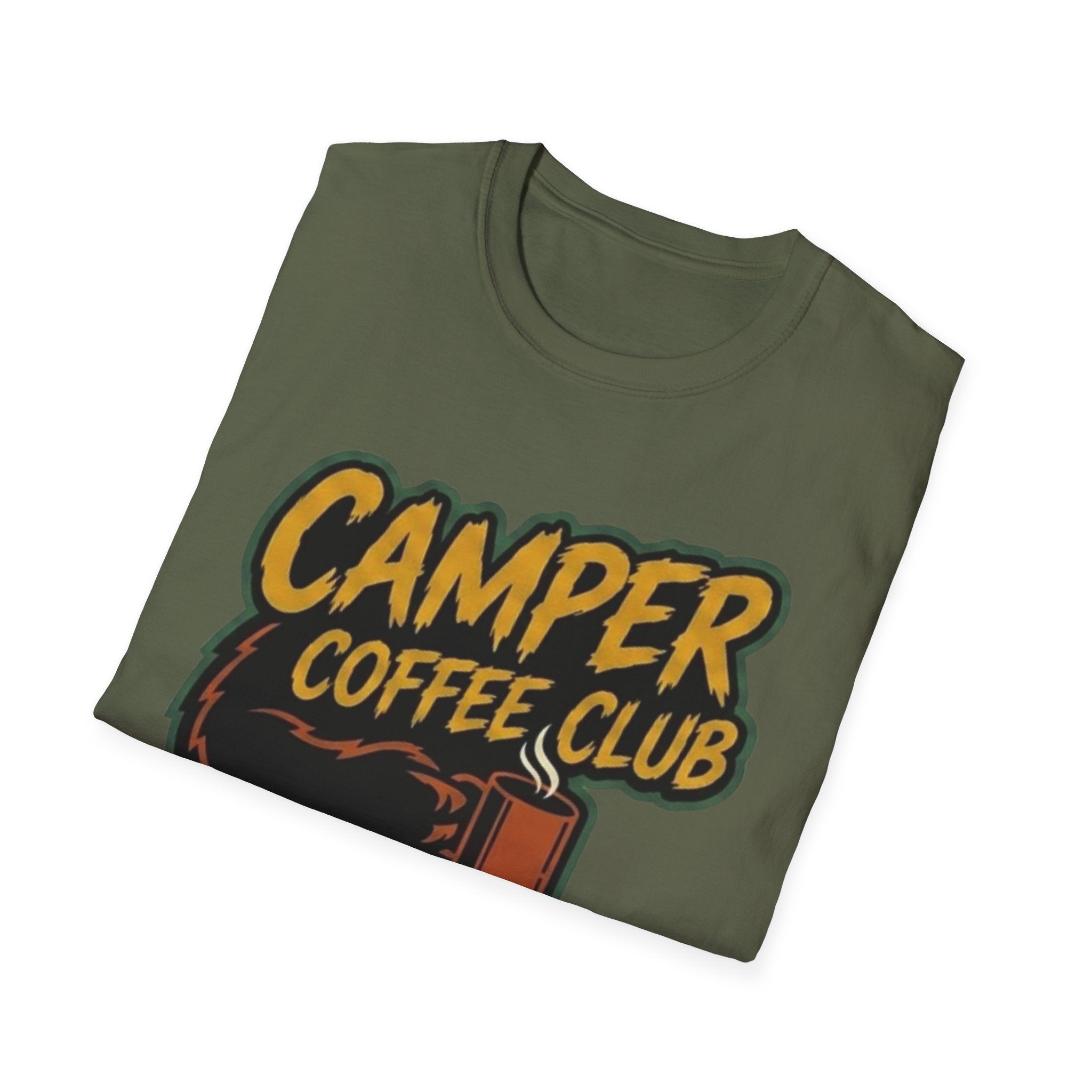 Camper Coffee Club T-Shirt Bear Claw