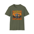 Brewed Somewhere Beautiful Poster Style T-shirt