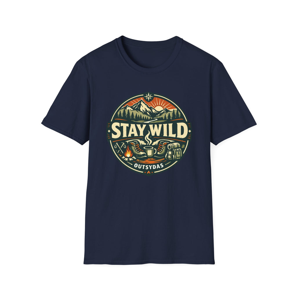Stay Wild Outsydas T-Shirt Badge