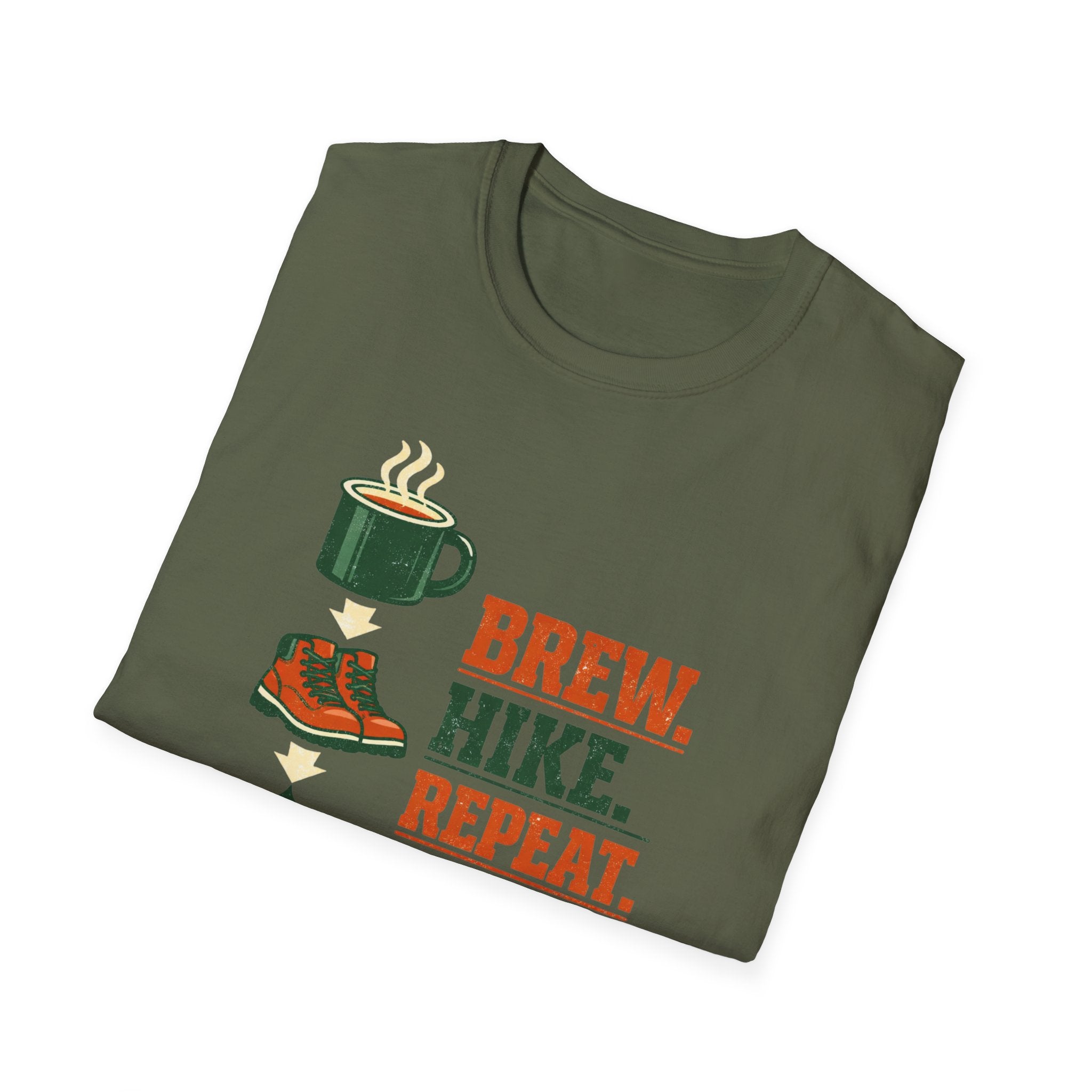 Brew. Hike. Repeat T-Shirt