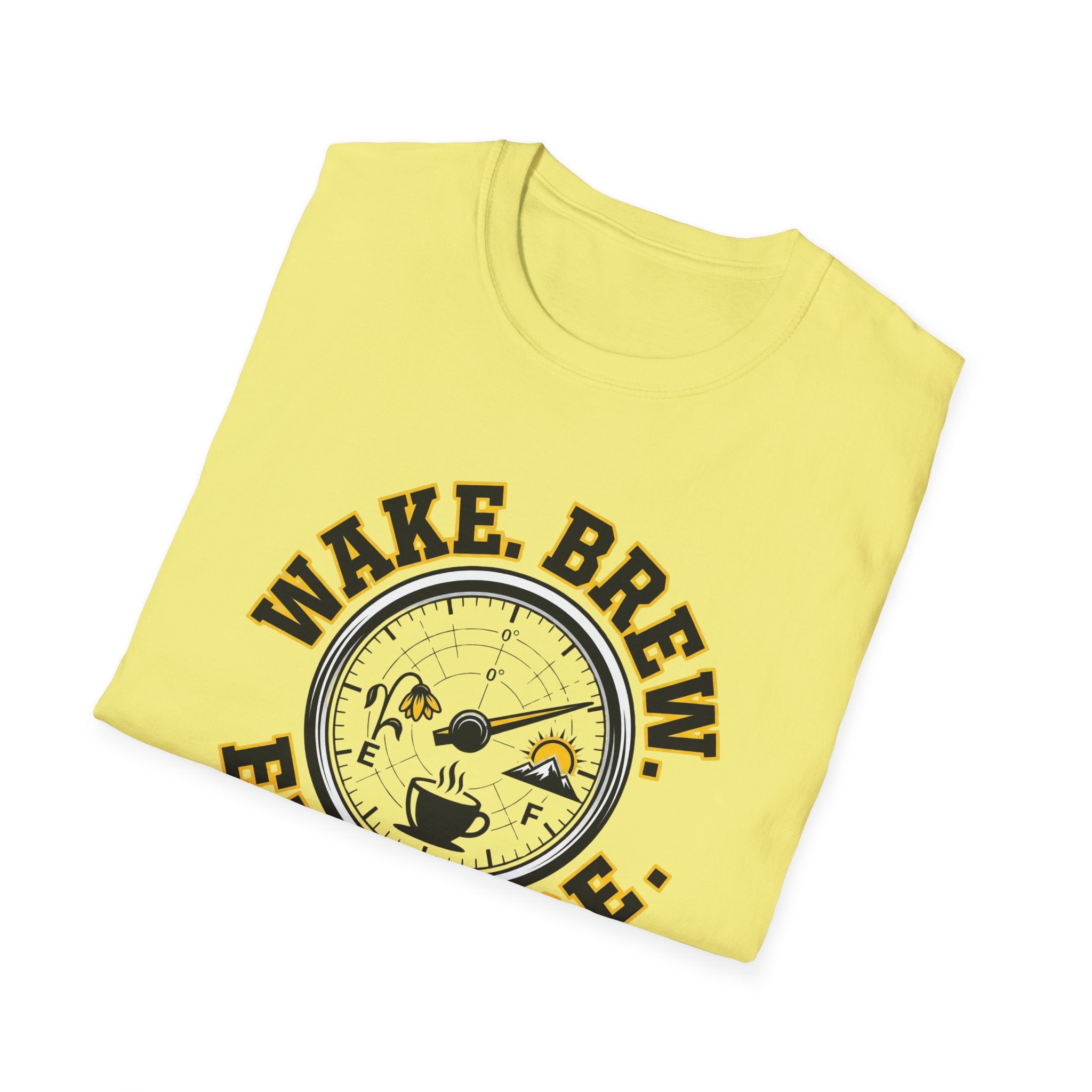 Wake Brew Explore Fuel Design T-Shirt