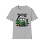 +100 Adventure Pixel Art Retro Gamer Camp Mug T-shirt
