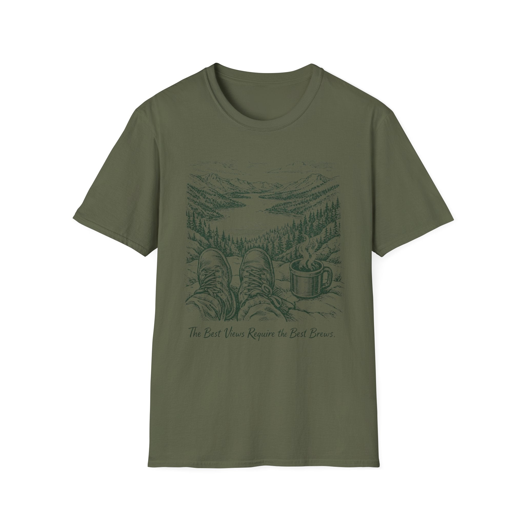 The Best Views Require The Best Brews T-Shirt