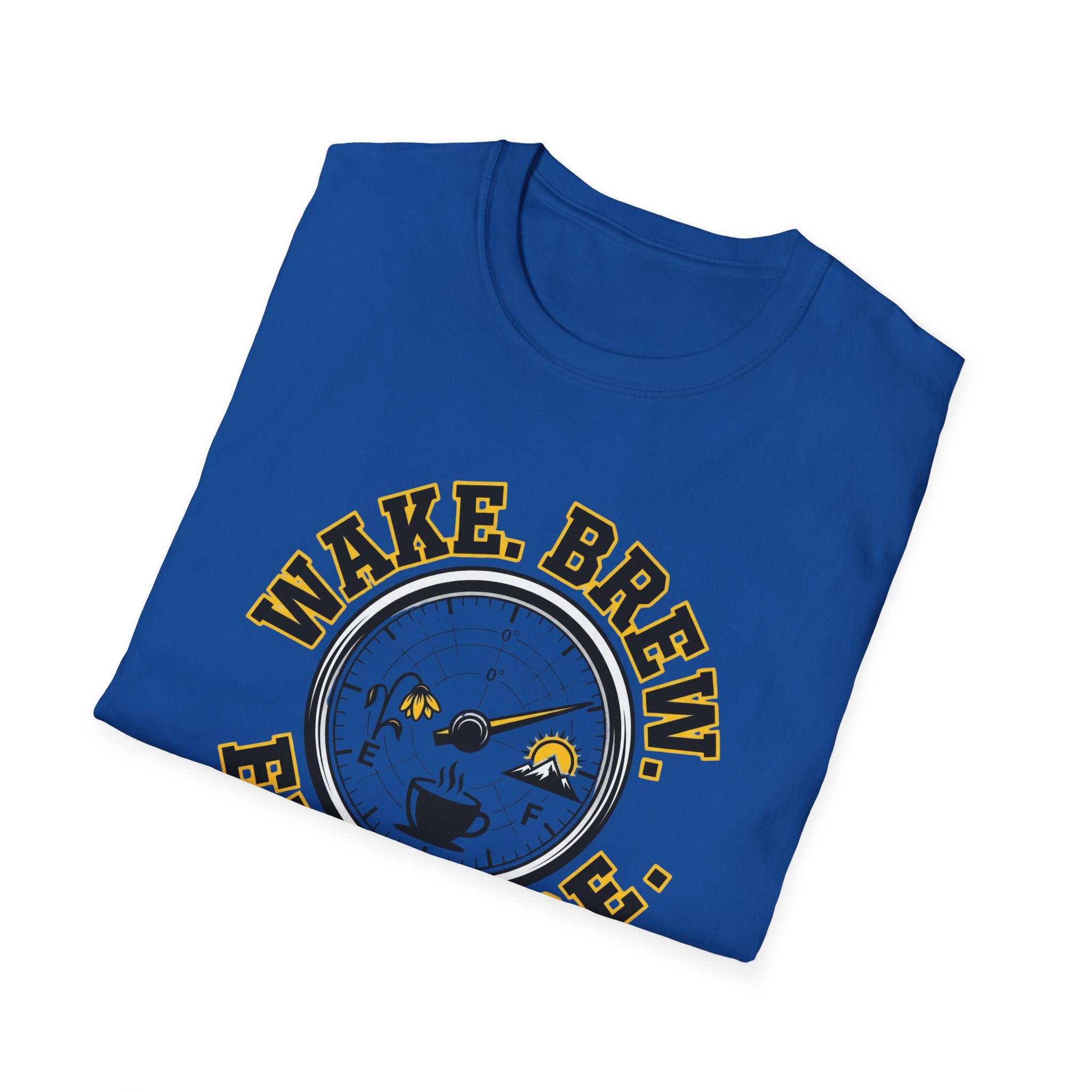 Wake Brew Explore Fuel Design T-Shirt