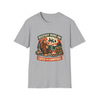 Bigfoot Runs On Coffee And Campfires T-Shirt