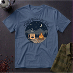 Coffee Under The Stars Cartoon Style T-Shirt