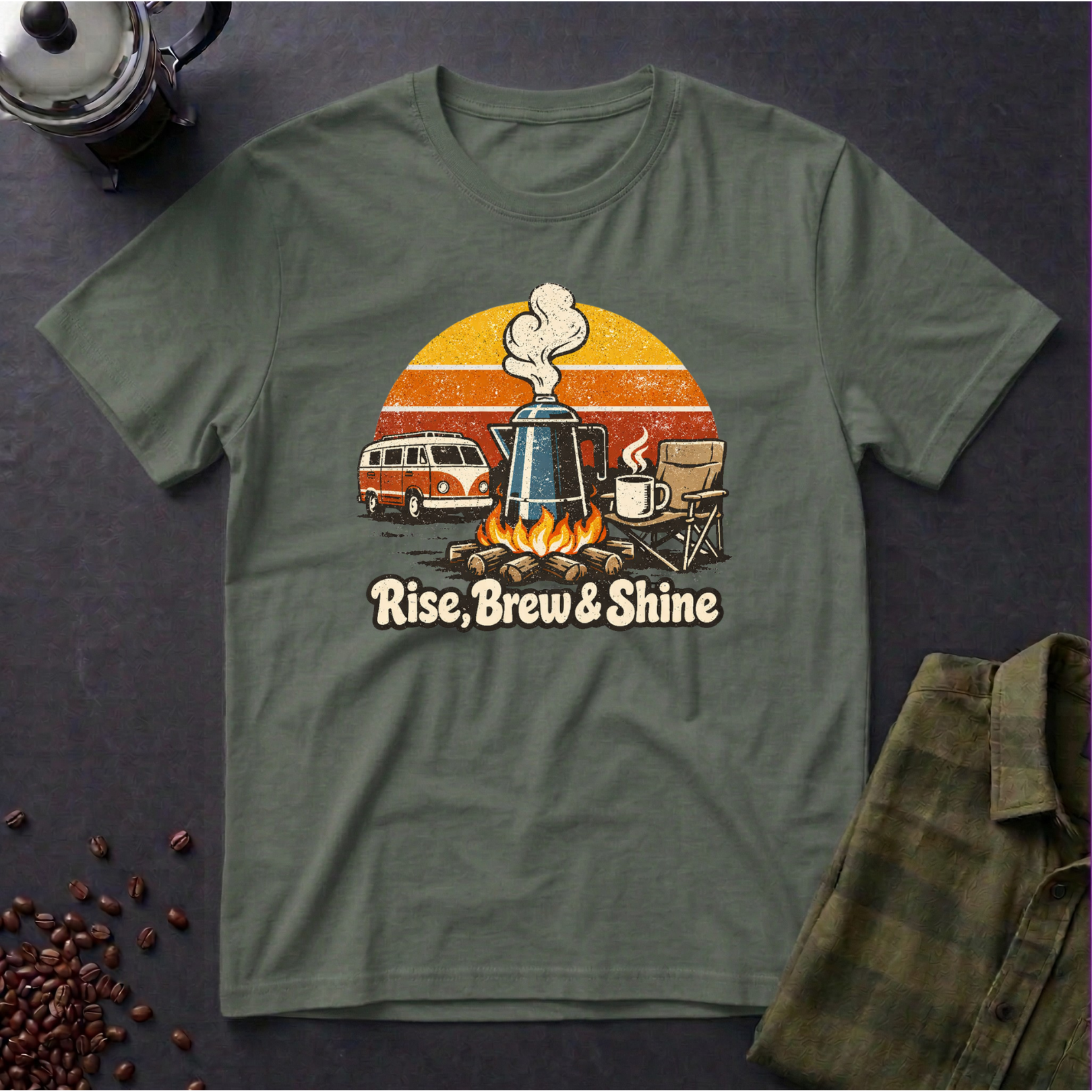 Rise Brew & Shine T-Shirt
