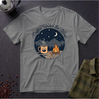 Coffee Under The Stars Cartoon Style T-Shirt