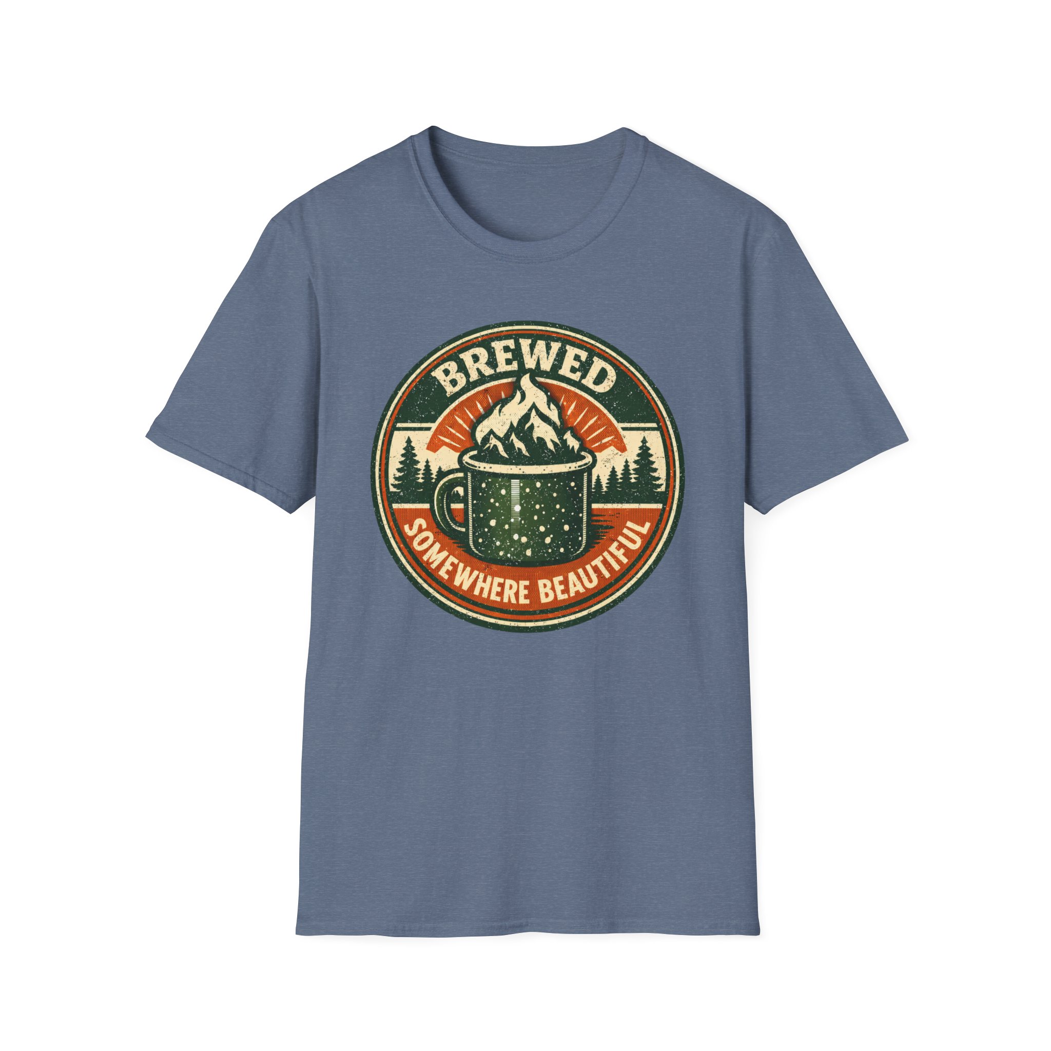 Brewed Somewhere Beautiful T-Shirt - Image 23