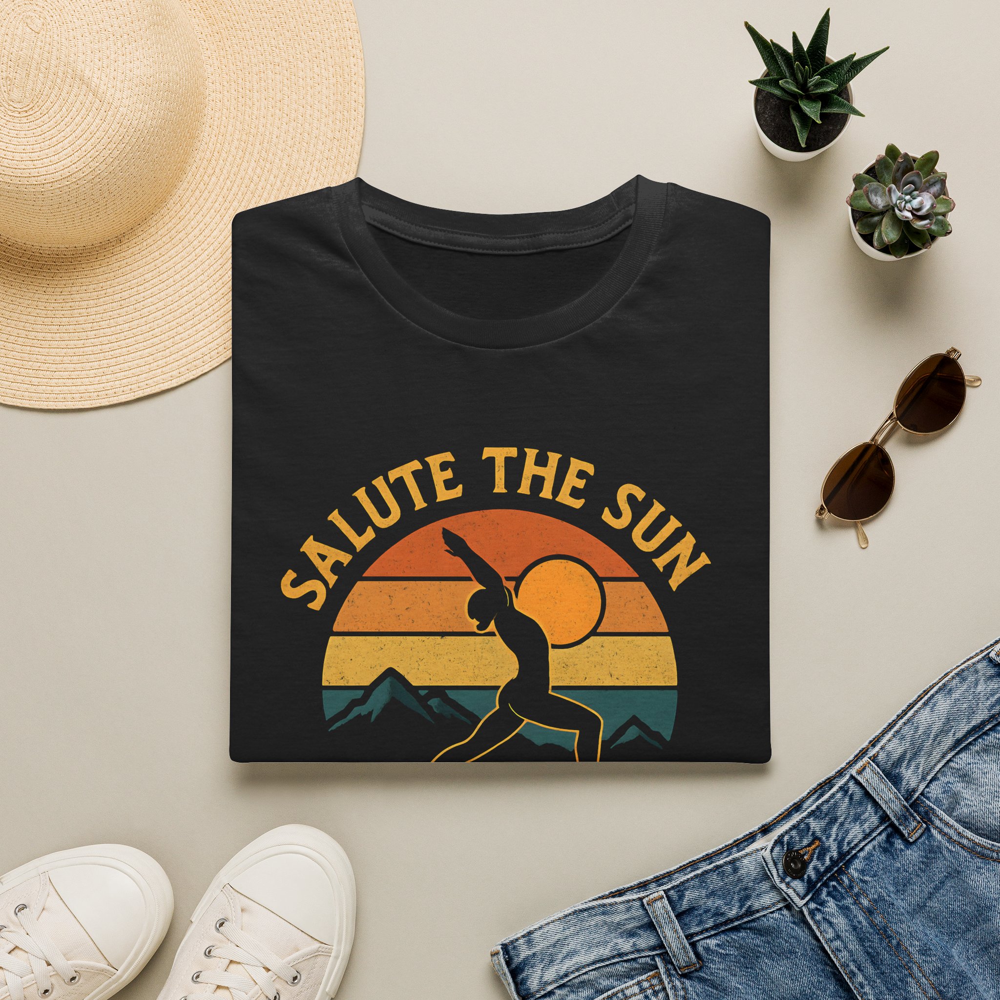Salute the Sun T-Shirt - Image 5