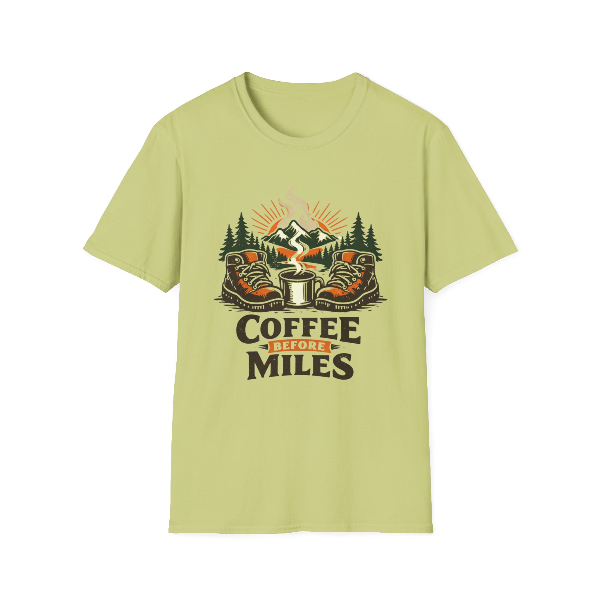 Coffee Before Miles T-Shirt - Image 23
