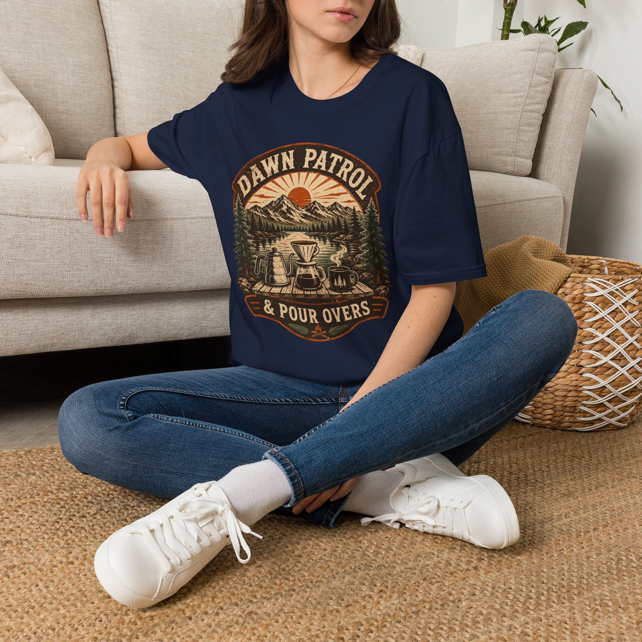 Dawn Patrol & Pour Overs T-Shirt - Image 30