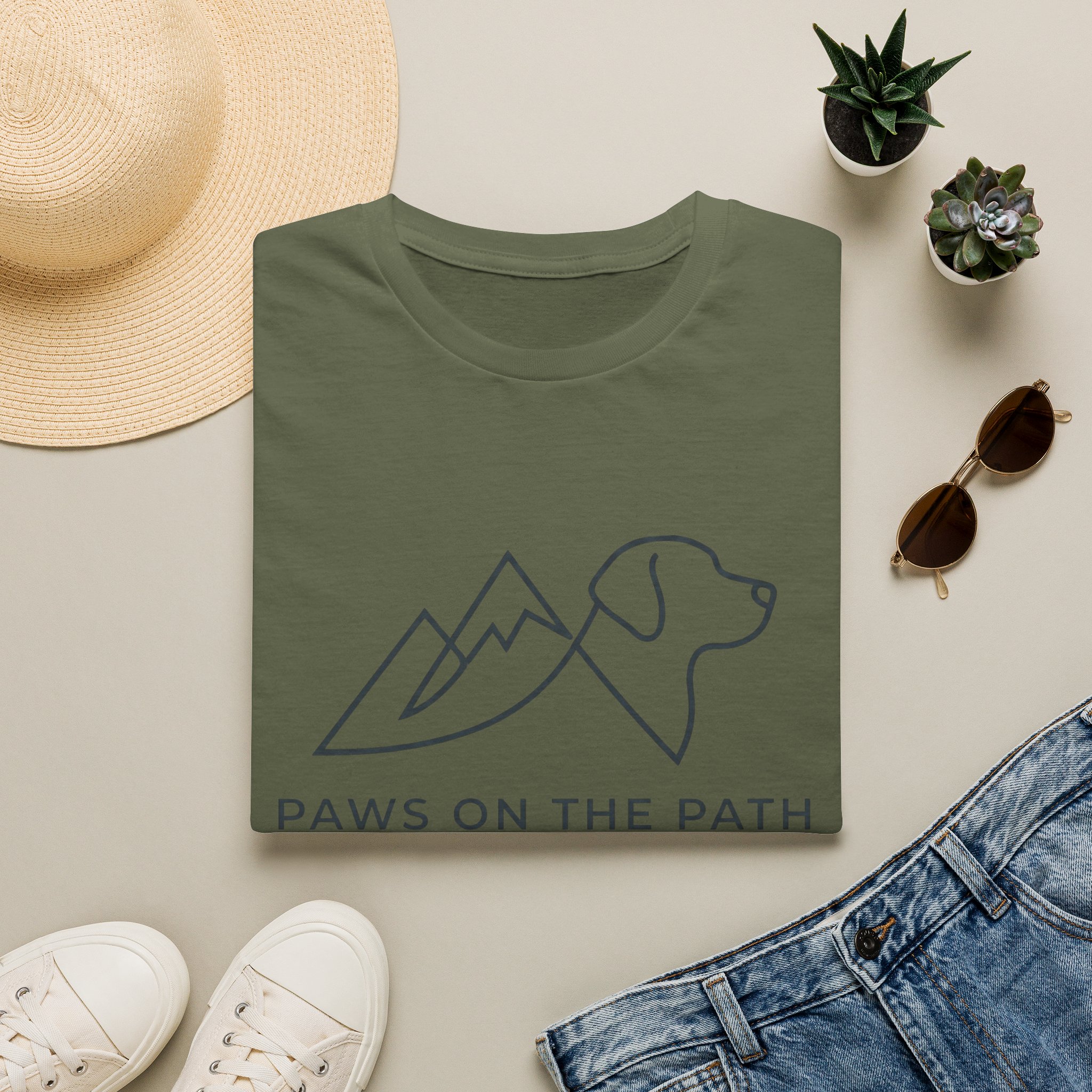 Paw On The Path T-Shirt - Image 17