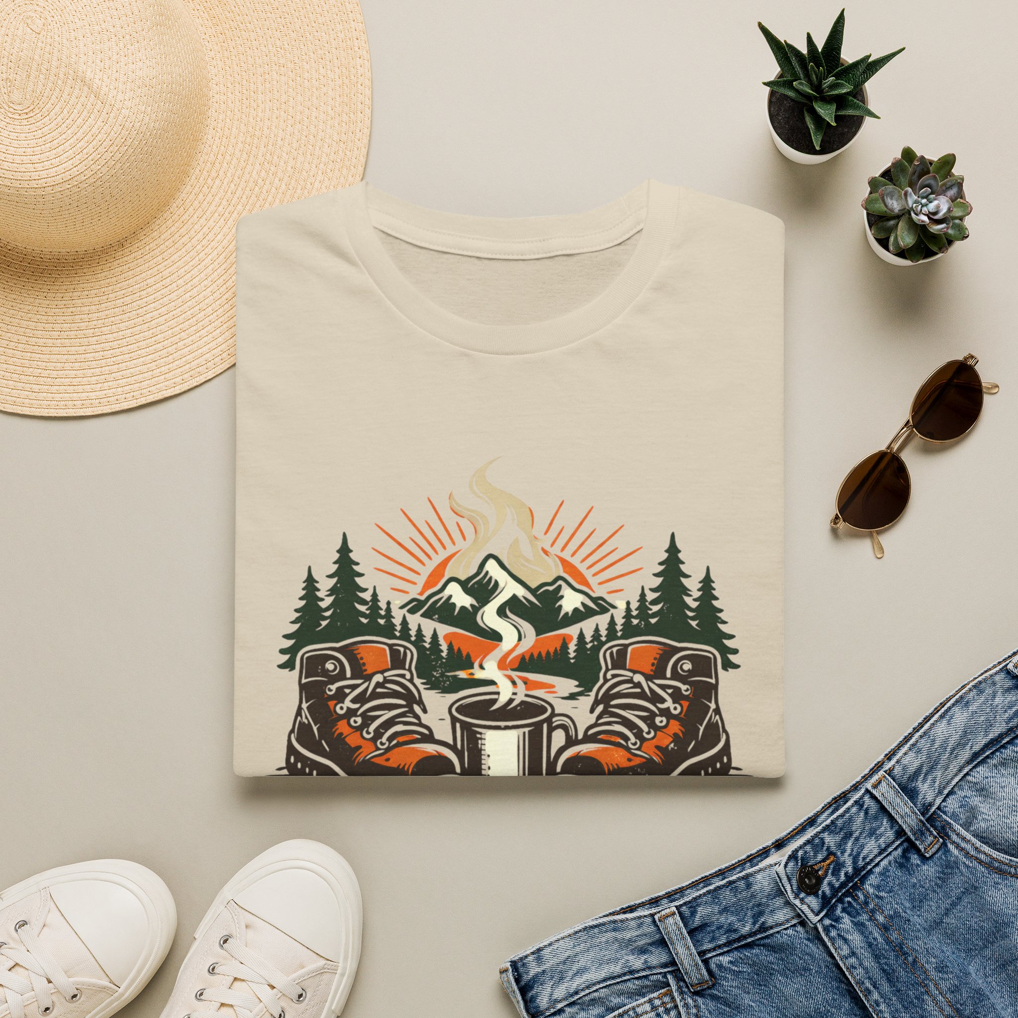 Coffee Before Miles T-Shirt - Image 5