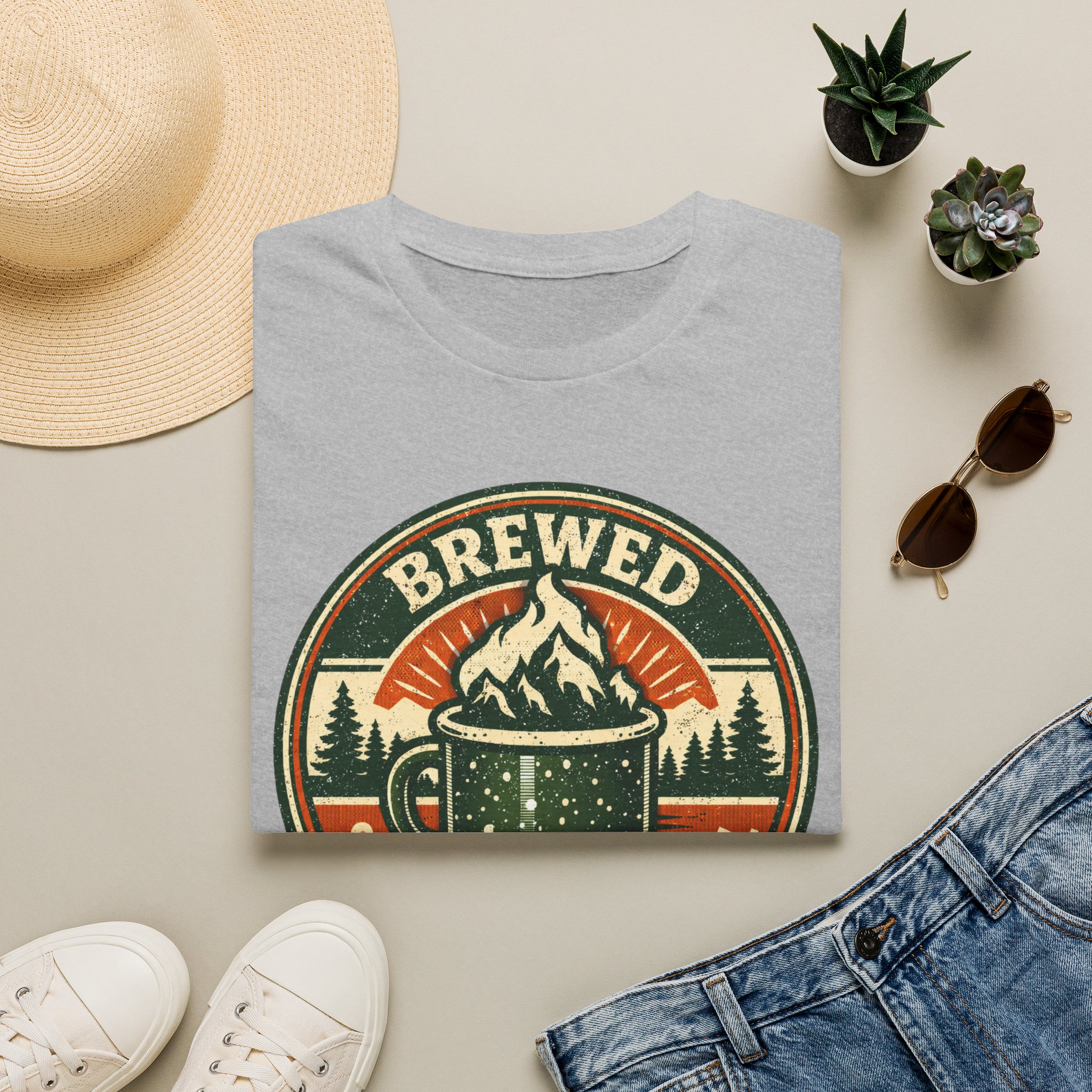 Brewed Somewhere Beautiful T-Shirt - Image 9