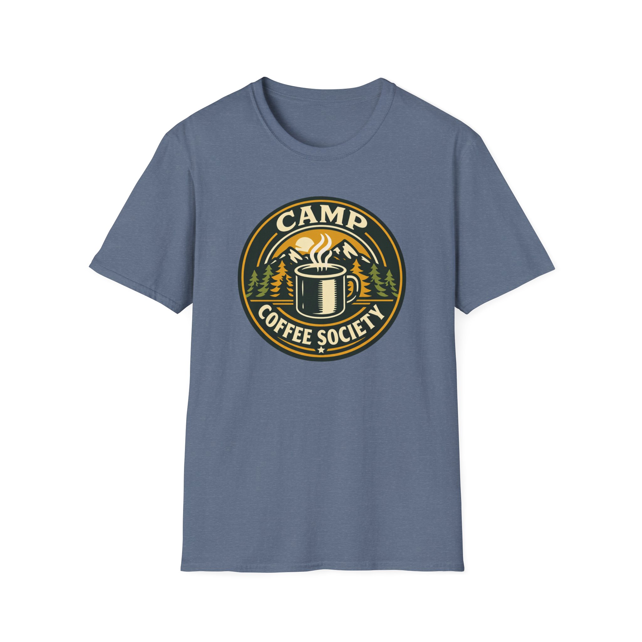 Camp Coffee Society T-Shirt - Image 23