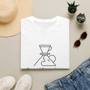 Brewed Somewhere Beautiful Minimalist T-Shirt
