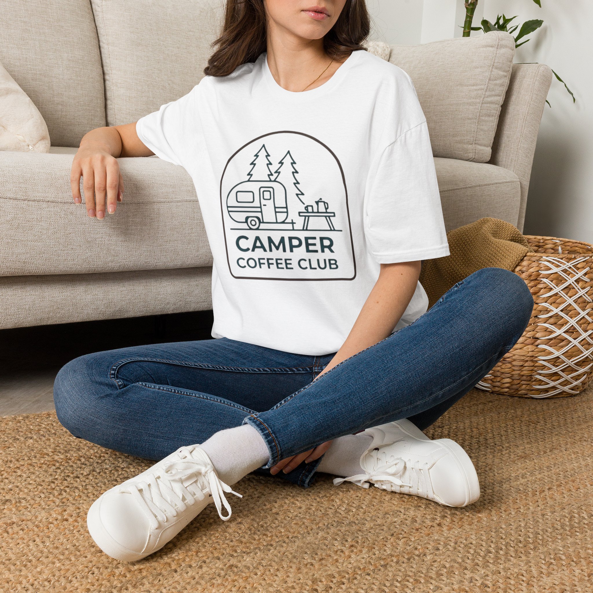 Camper Coffee Club T-shirt - Image 2