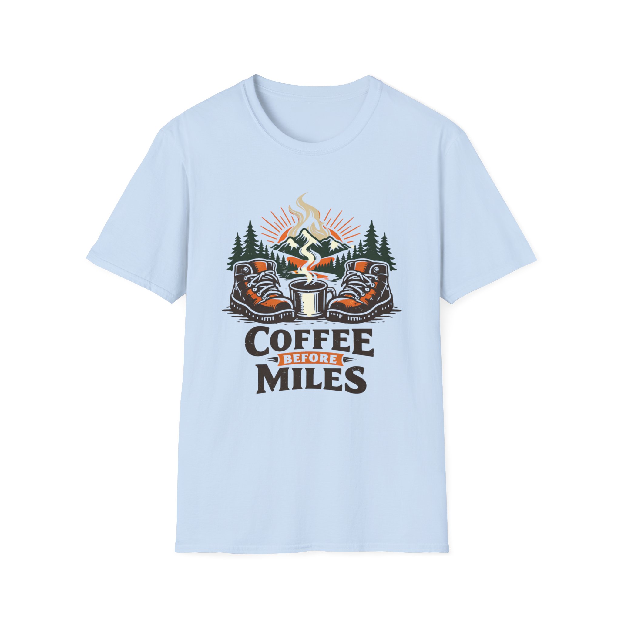 Coffee Before Miles T-Shirt - Image 39