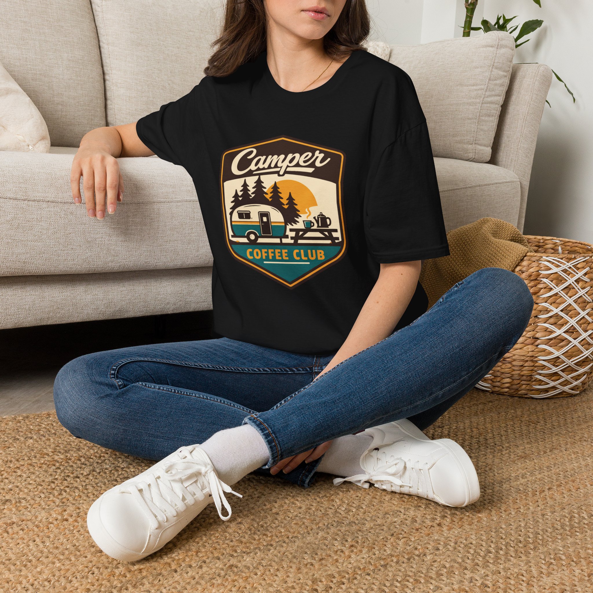 Camper Coffee Club T-Shirt - Image 6