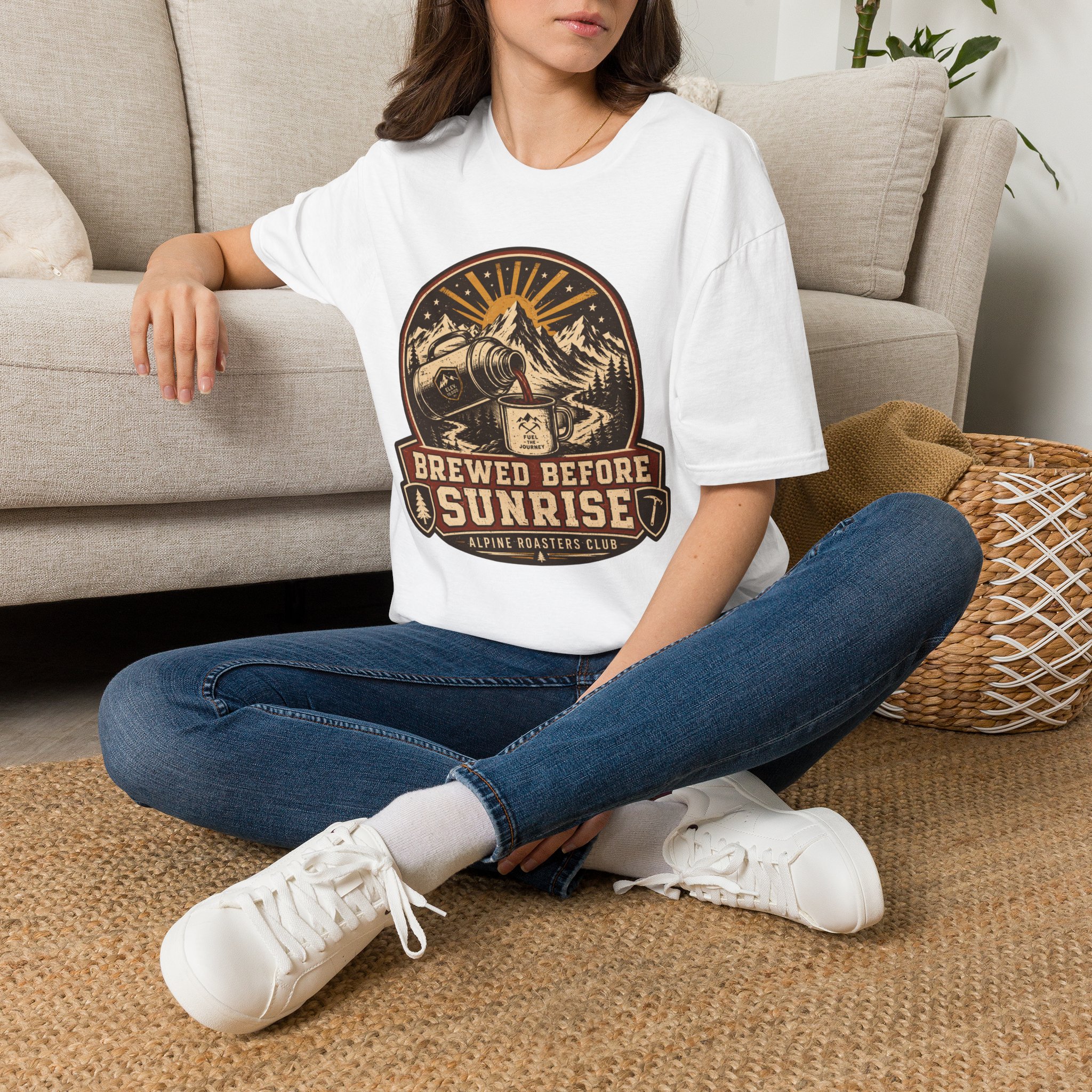 Brewed Before Sunrise T-Shirt - Image 2