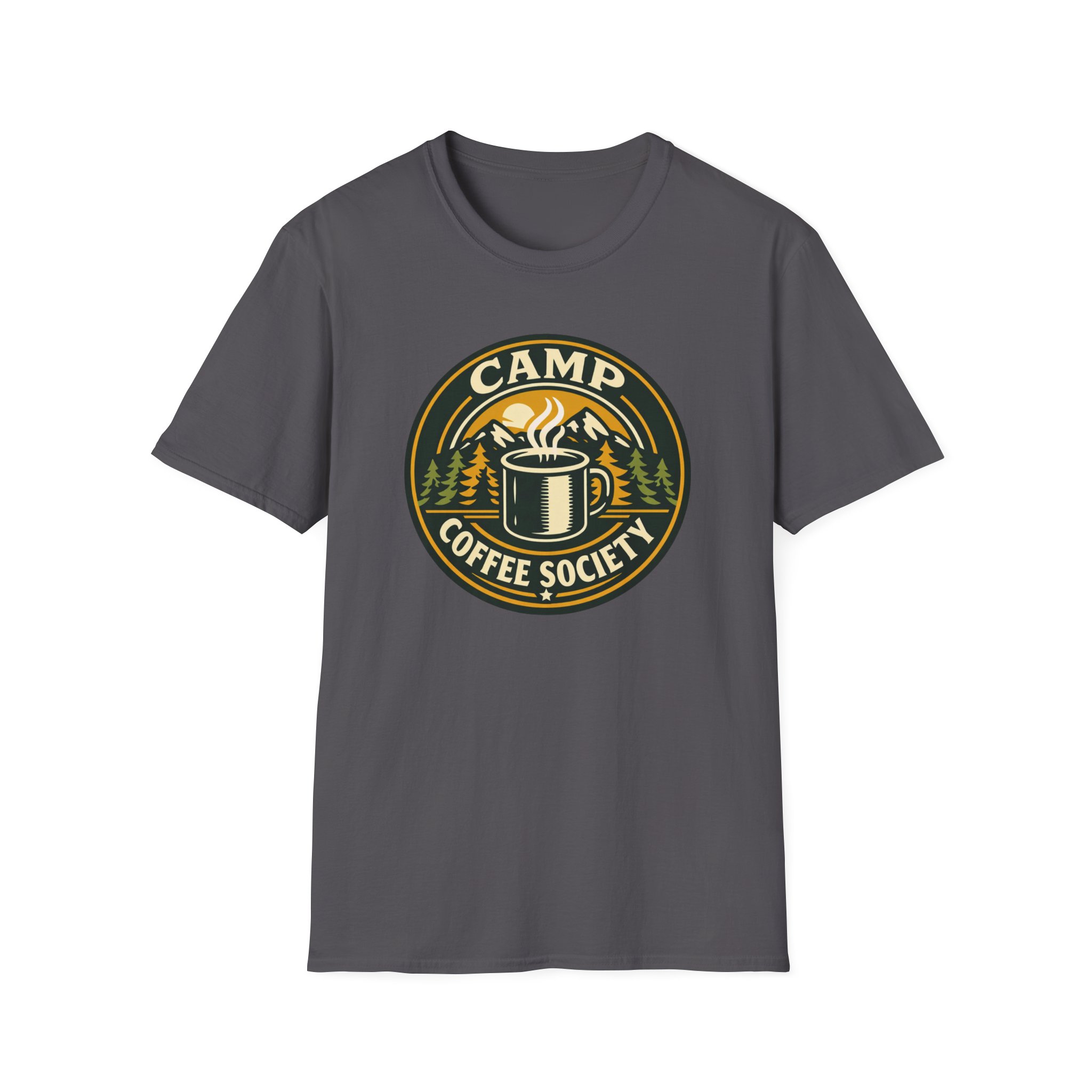 Camp Coffee Society T-Shirt - Image 27