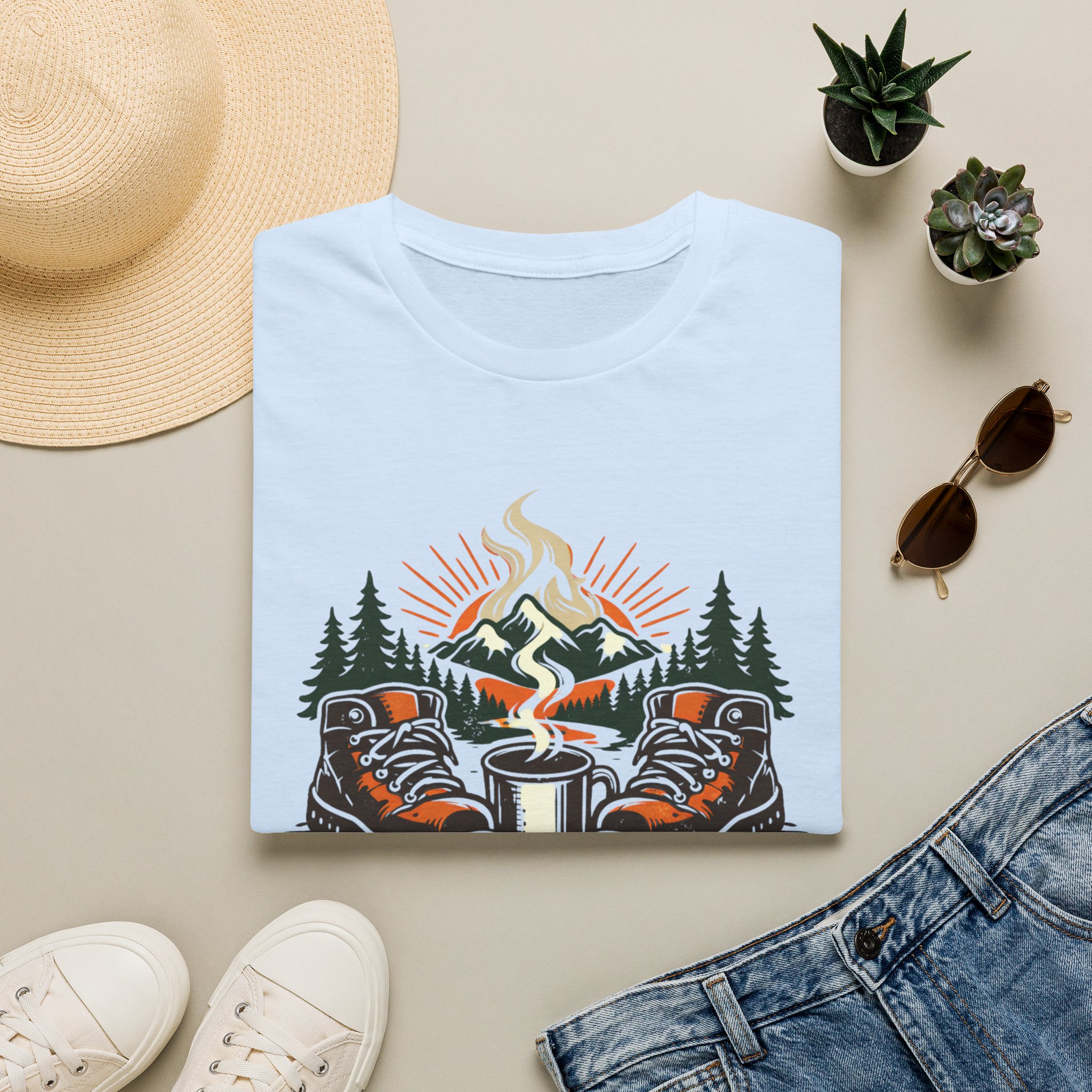Coffee Before Miles T-Shirt - Image 37