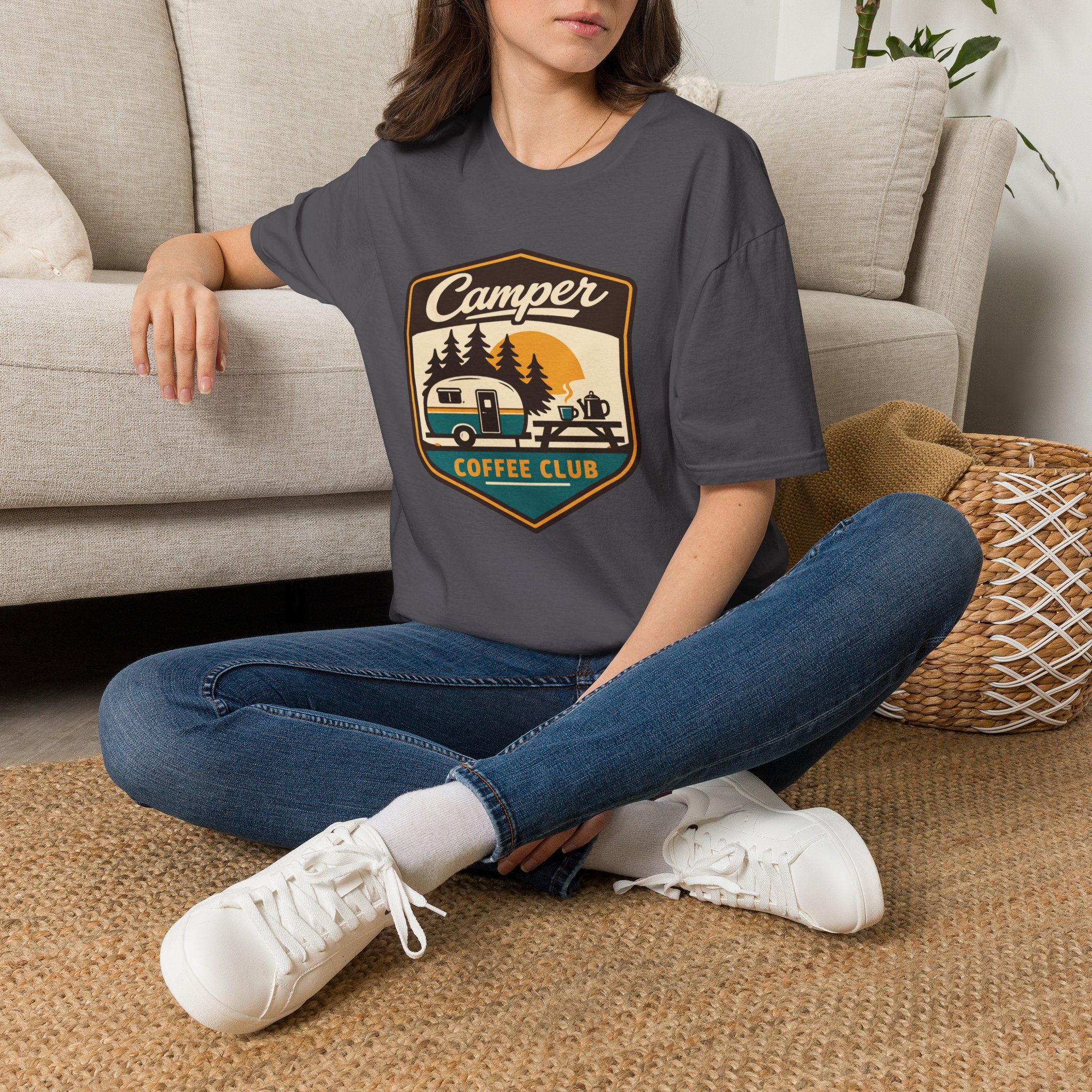 Camper Coffee Club T-Shirt - Image 26