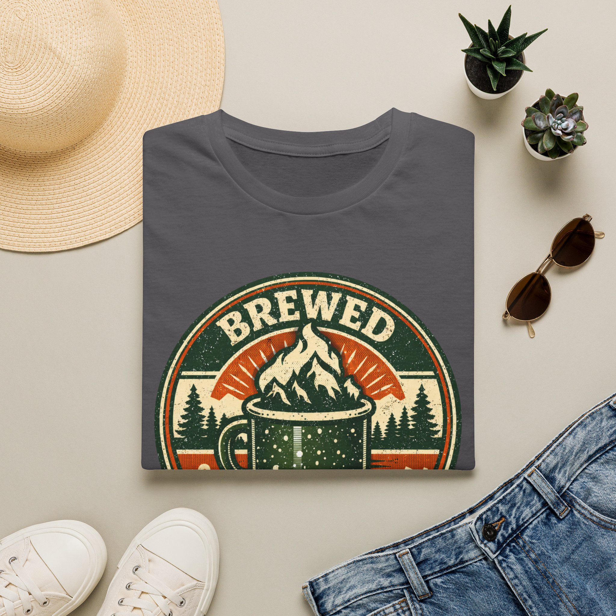 Brewed Somewhere Beautiful T-Shirt - Image 25