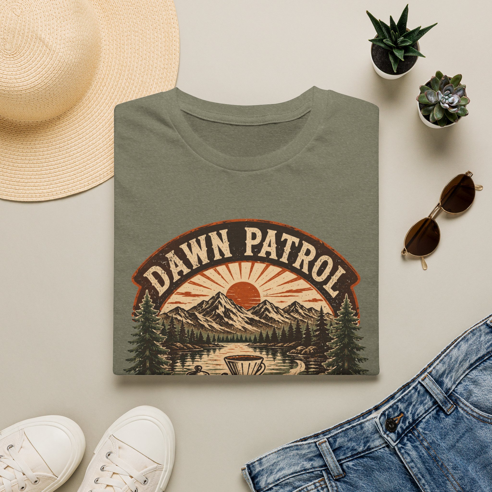 Dawn Patrol & Pour Overs T-Shirt - Image 13