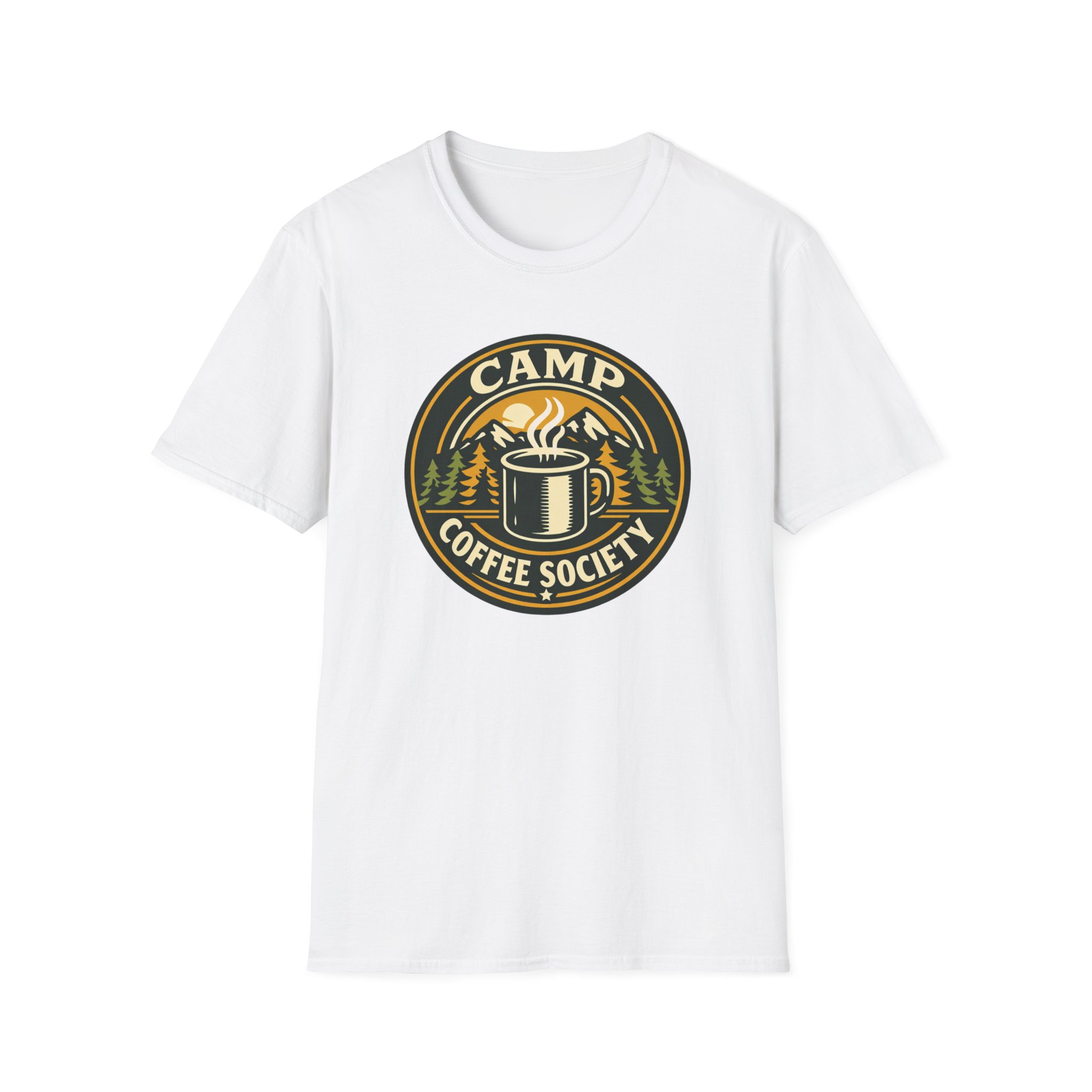 Camp Coffee Society T-Shirt - Image 3
