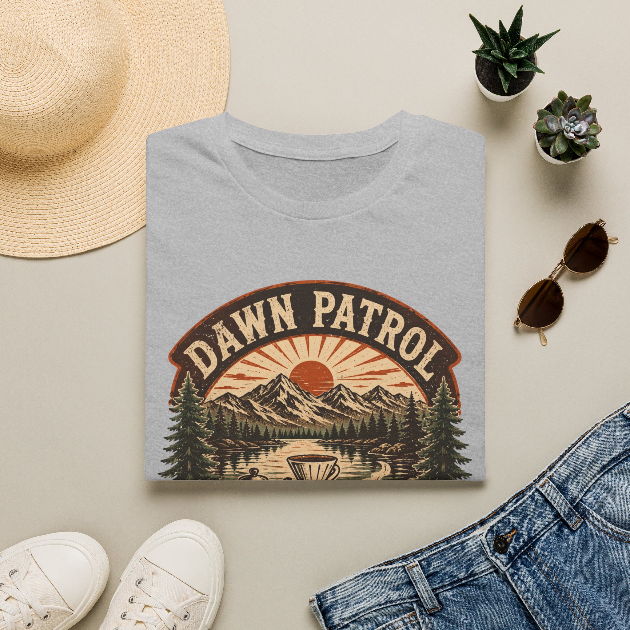 Dawn Patrol & Pour Overs T-Shirt - Image 9
