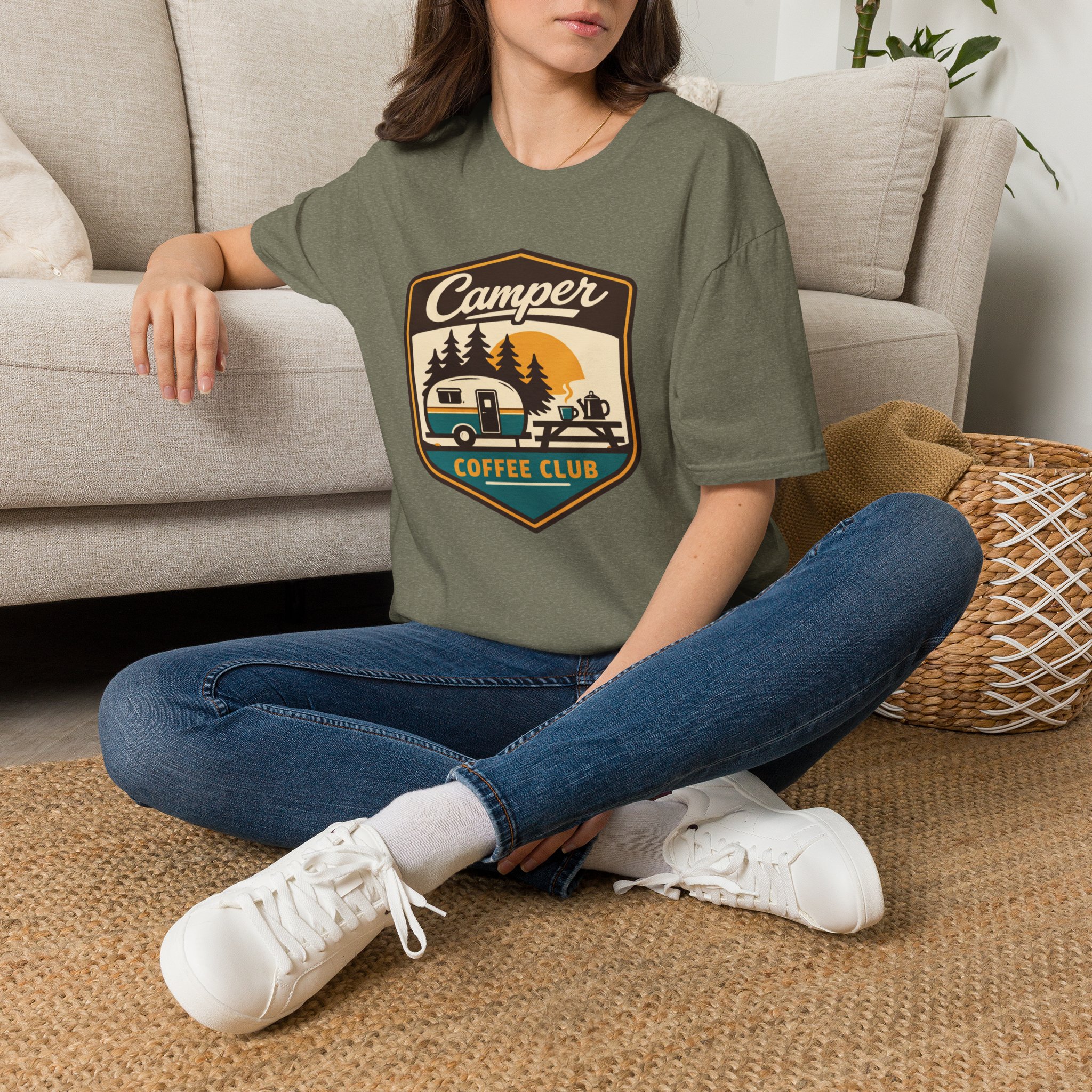 Camper Coffee Club T-Shirt - Image 14