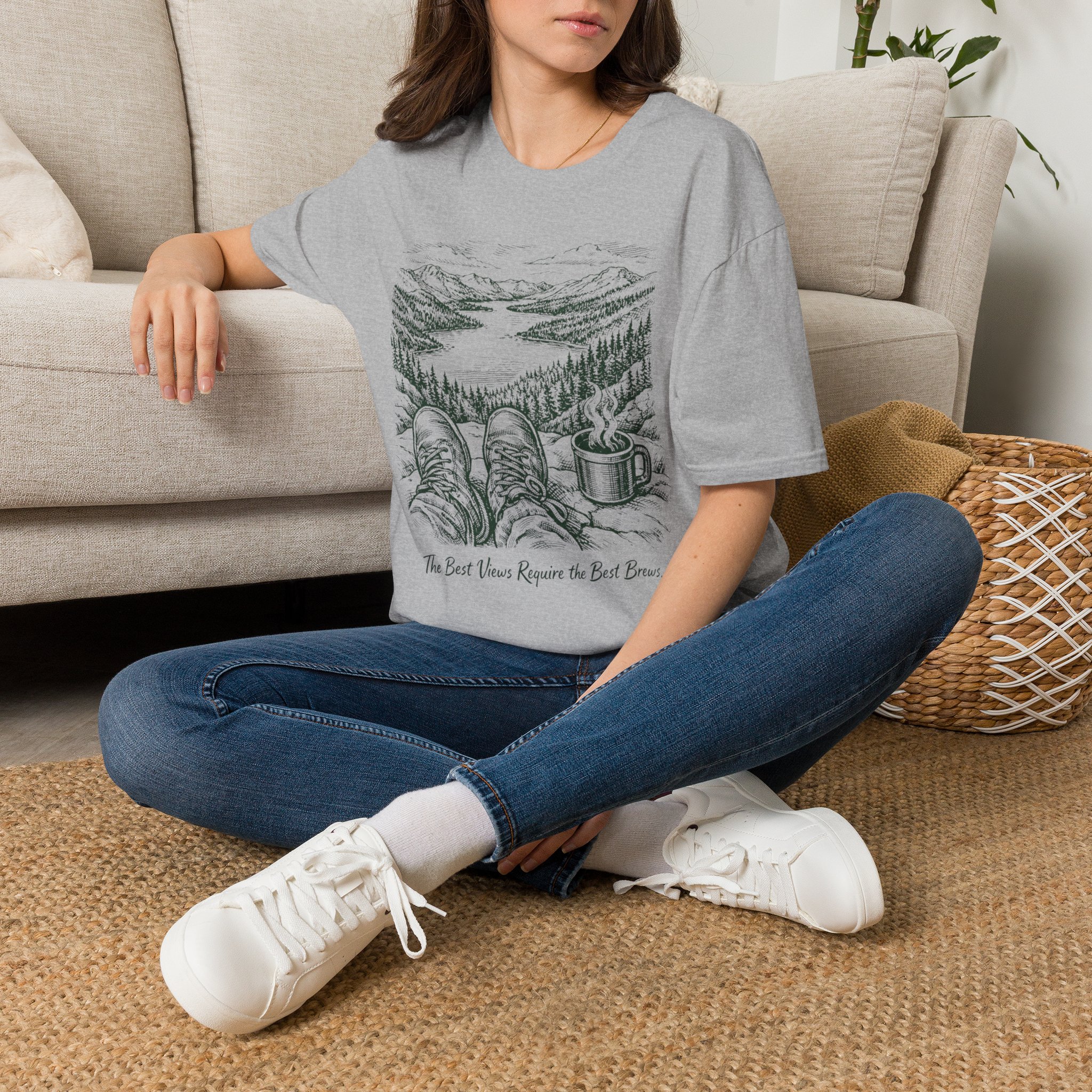 The Best Views Require The Best Brews T-Shirt - Image 6