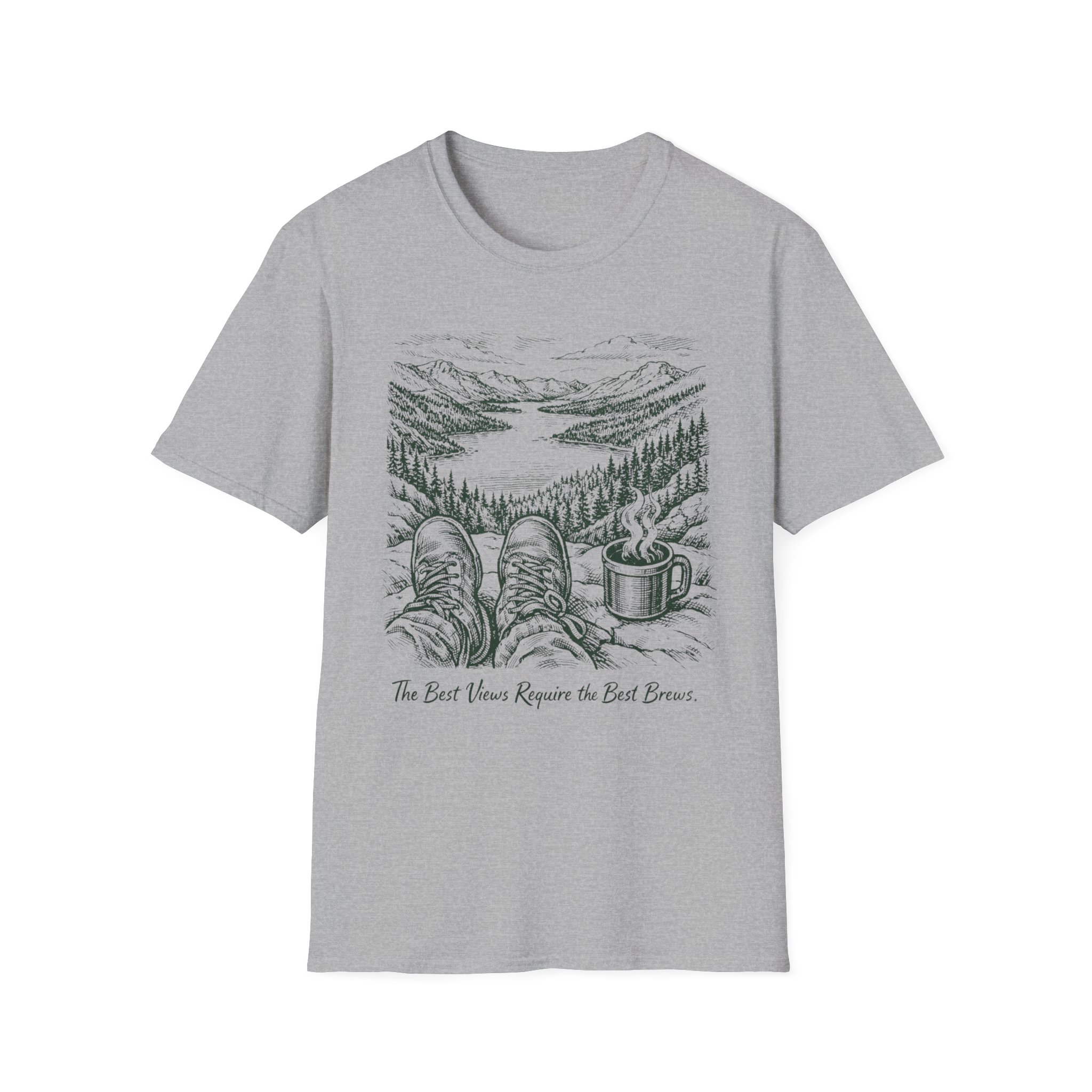 The Best Views Require The Best Brews T-Shirt - Image 7