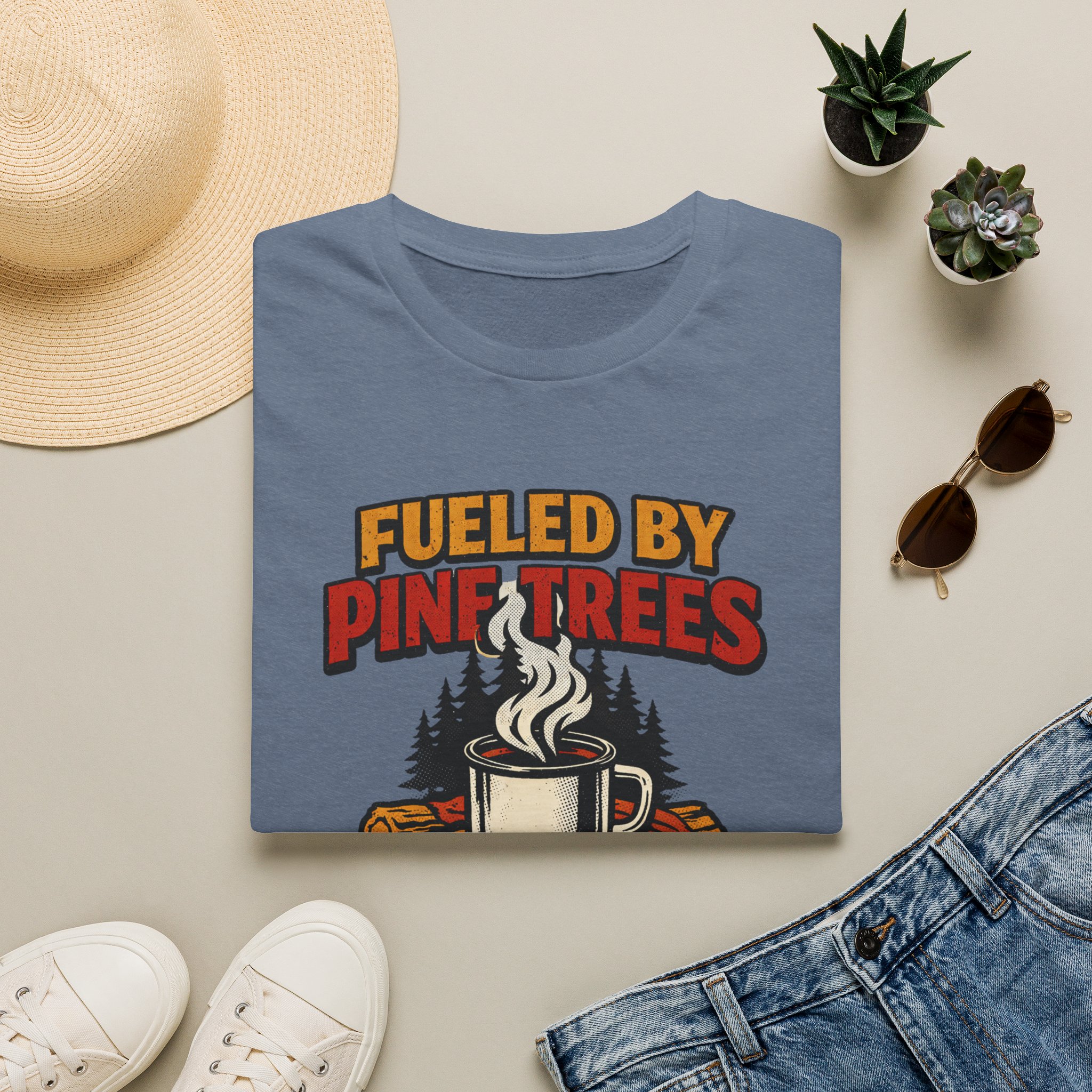 Fueled By Pine Trees And Pour Overs T-Shirt.png - Image 21