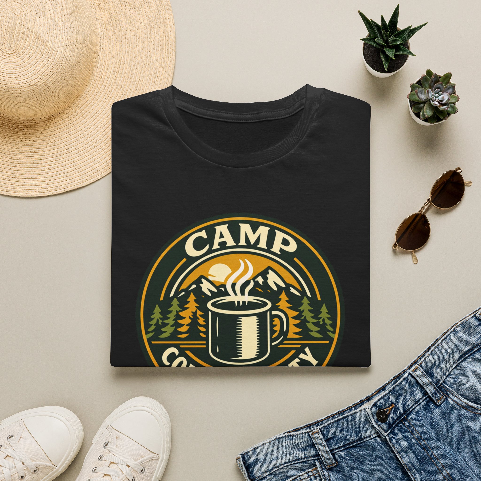 Camp Coffee Society T-Shirt - Image 5