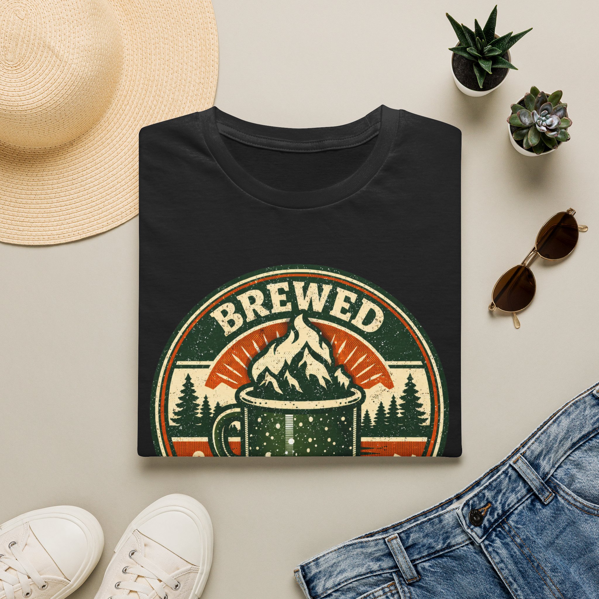 Brewed Somewhere Beautiful T-Shirt - Image 5