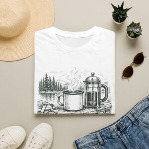 Powered By Pines & Pour Overs T-Shirt