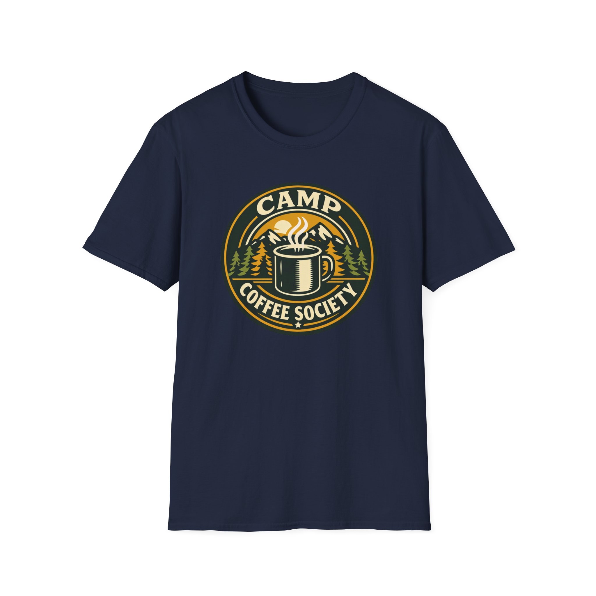 Camp Coffee Society T-Shirt - Image 31