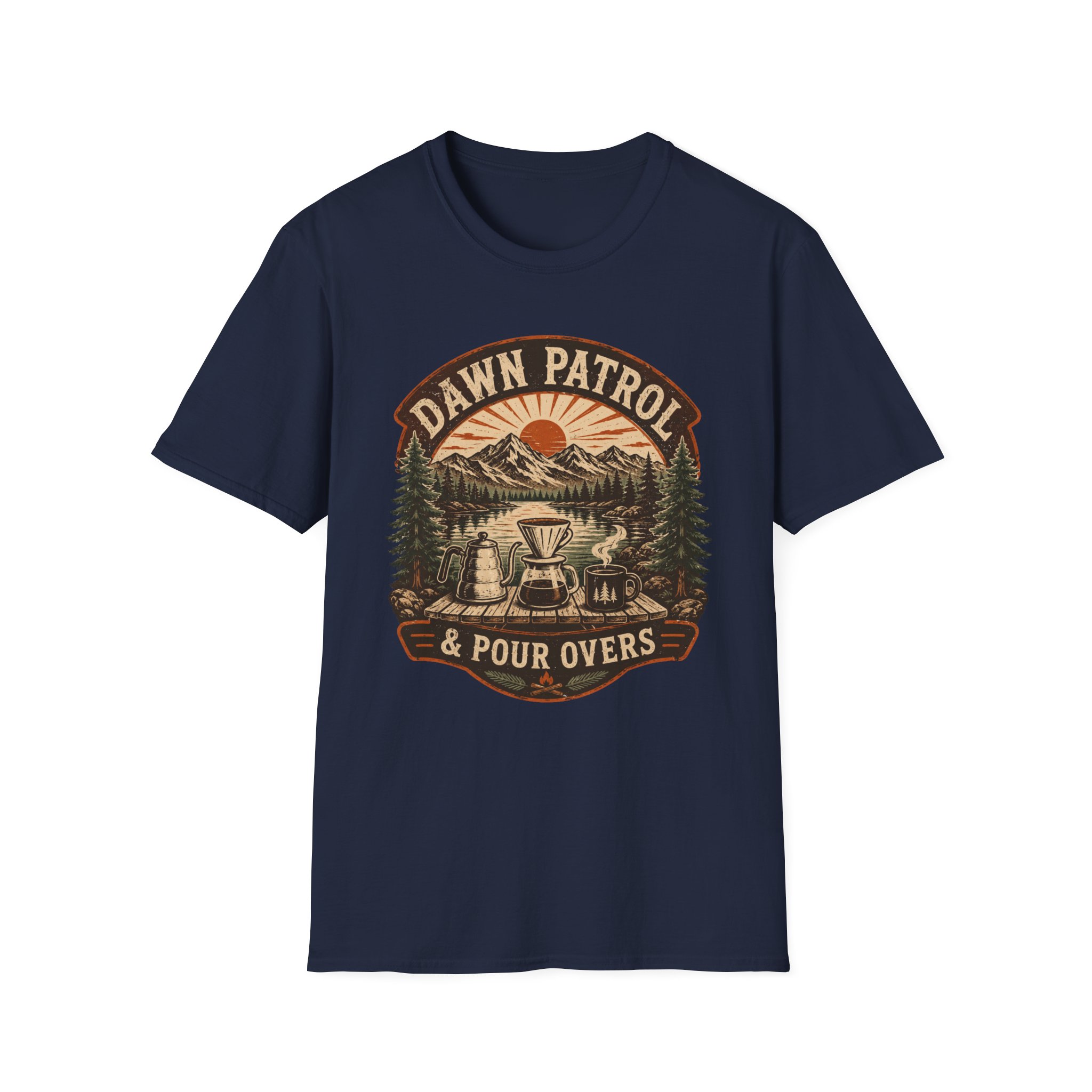 Dawn Patrol & Pour Overs T-Shirt - Image 31