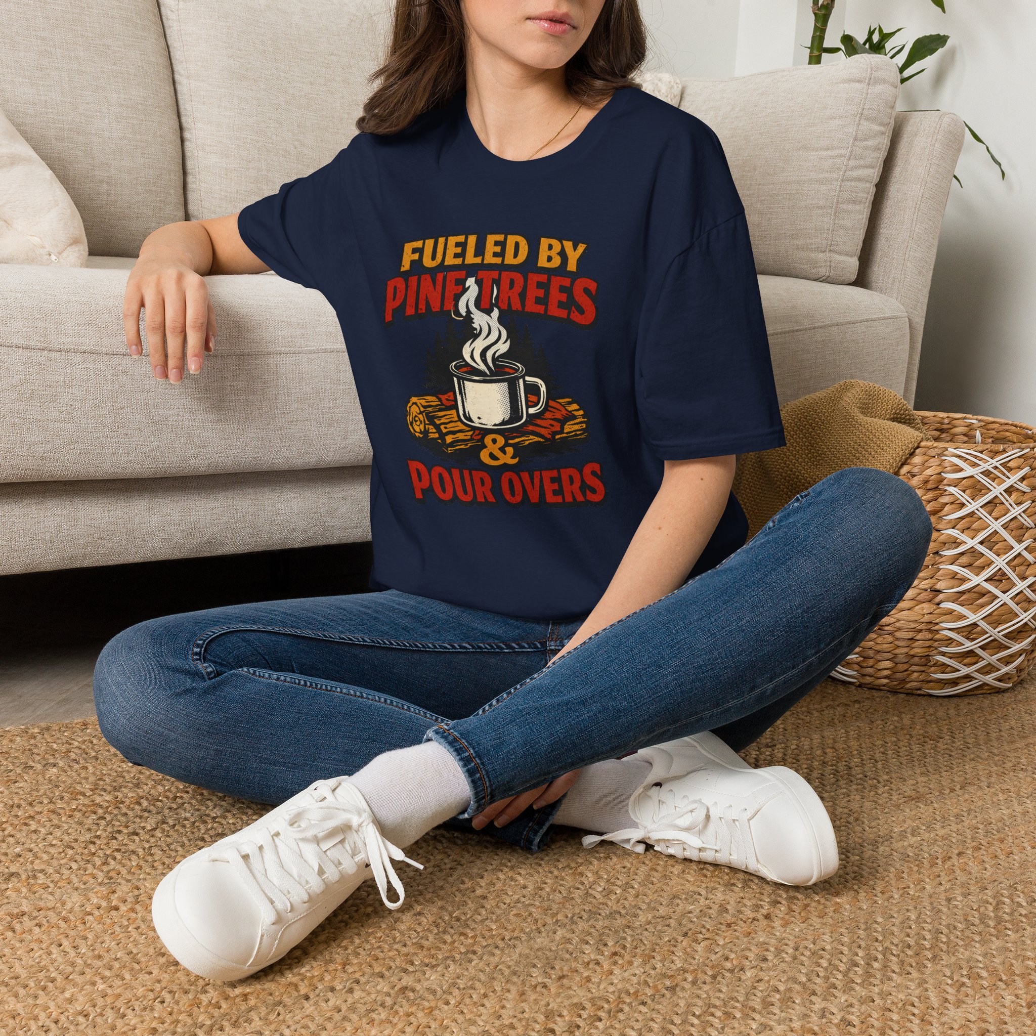 Fueled By Pine Trees And Pour Overs T-Shirt.png - Image 30