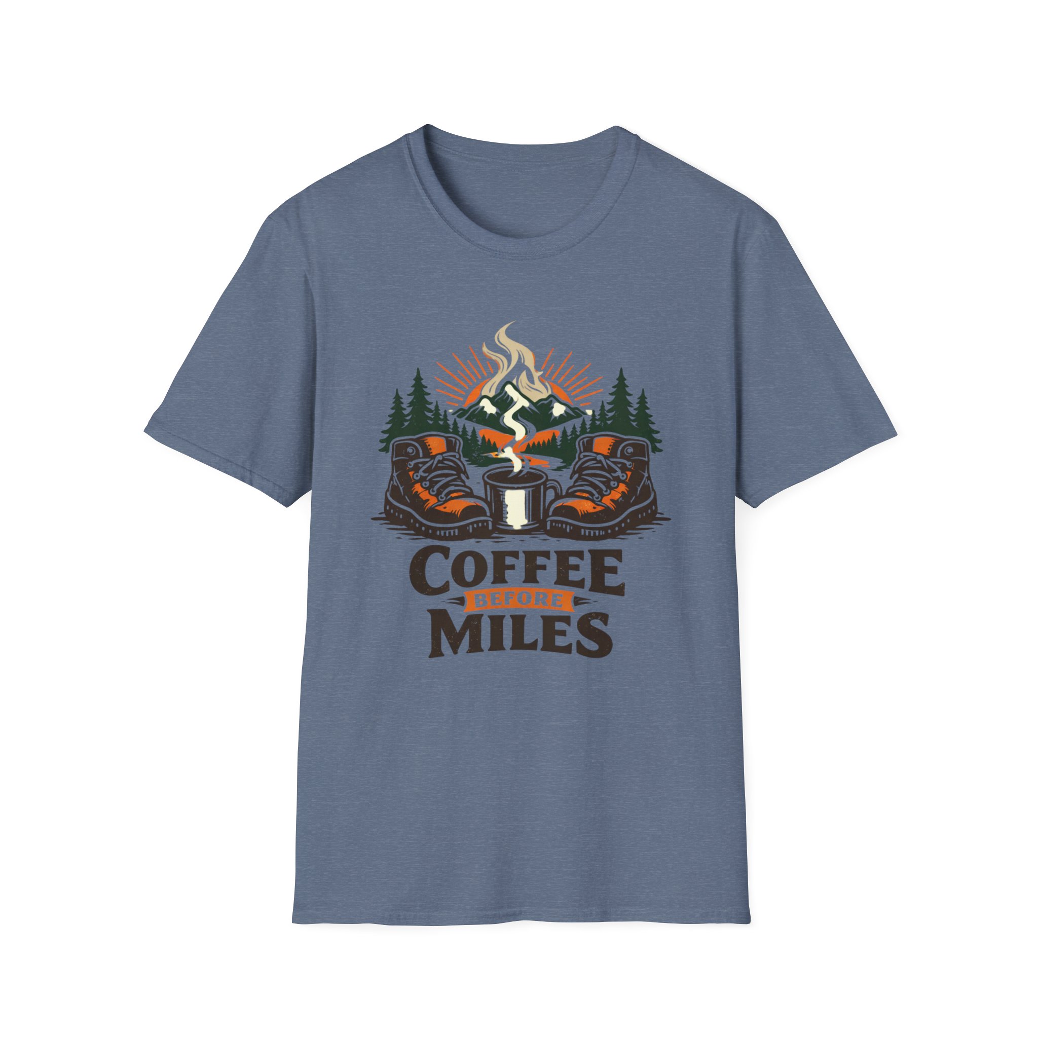 Coffee Before Miles T-Shirt - Image 43