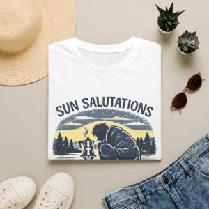 Sun Salutations & Caffeine Rations T-Shirt