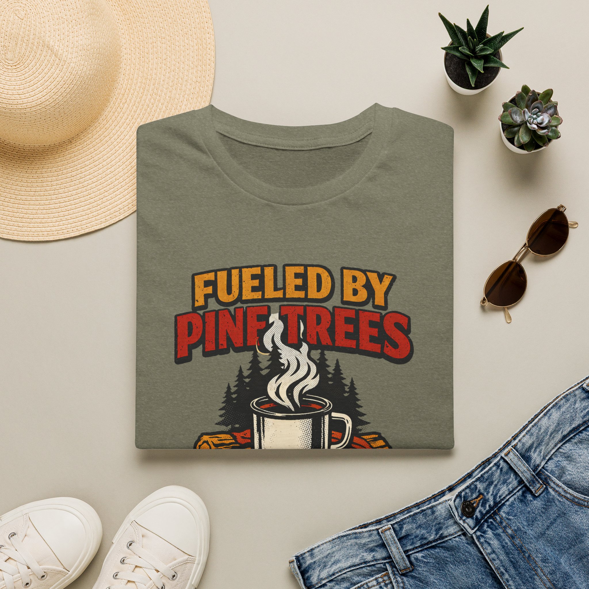 Fueled By Pine Trees And Pour Overs T-Shirt.png - Image 13