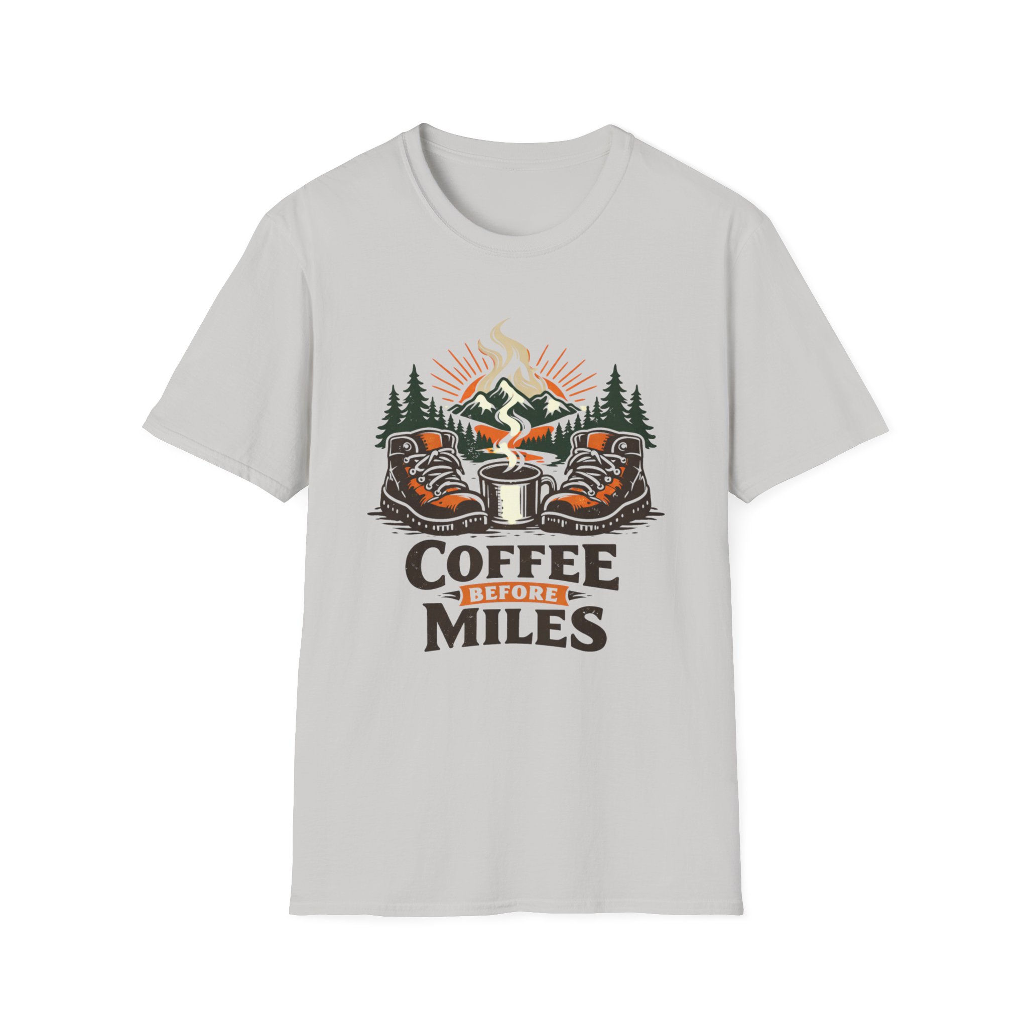 Coffee Before Miles T-Shirt - Image 11