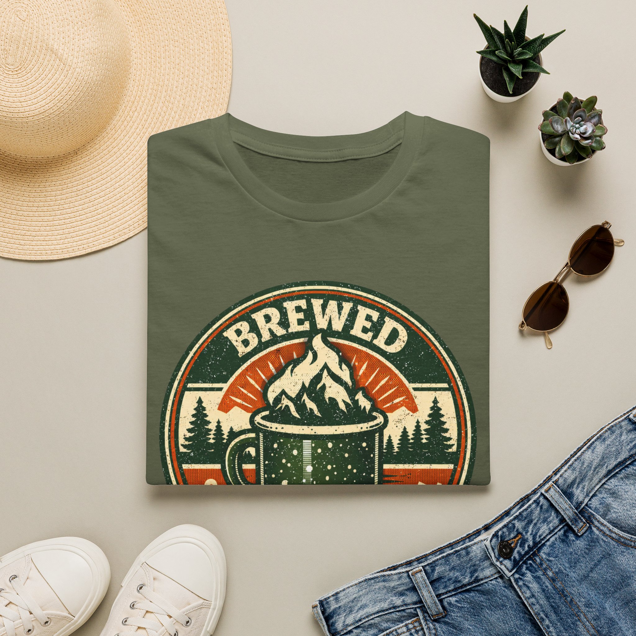 Brewed Somewhere Beautiful T-Shirt - Image 17
