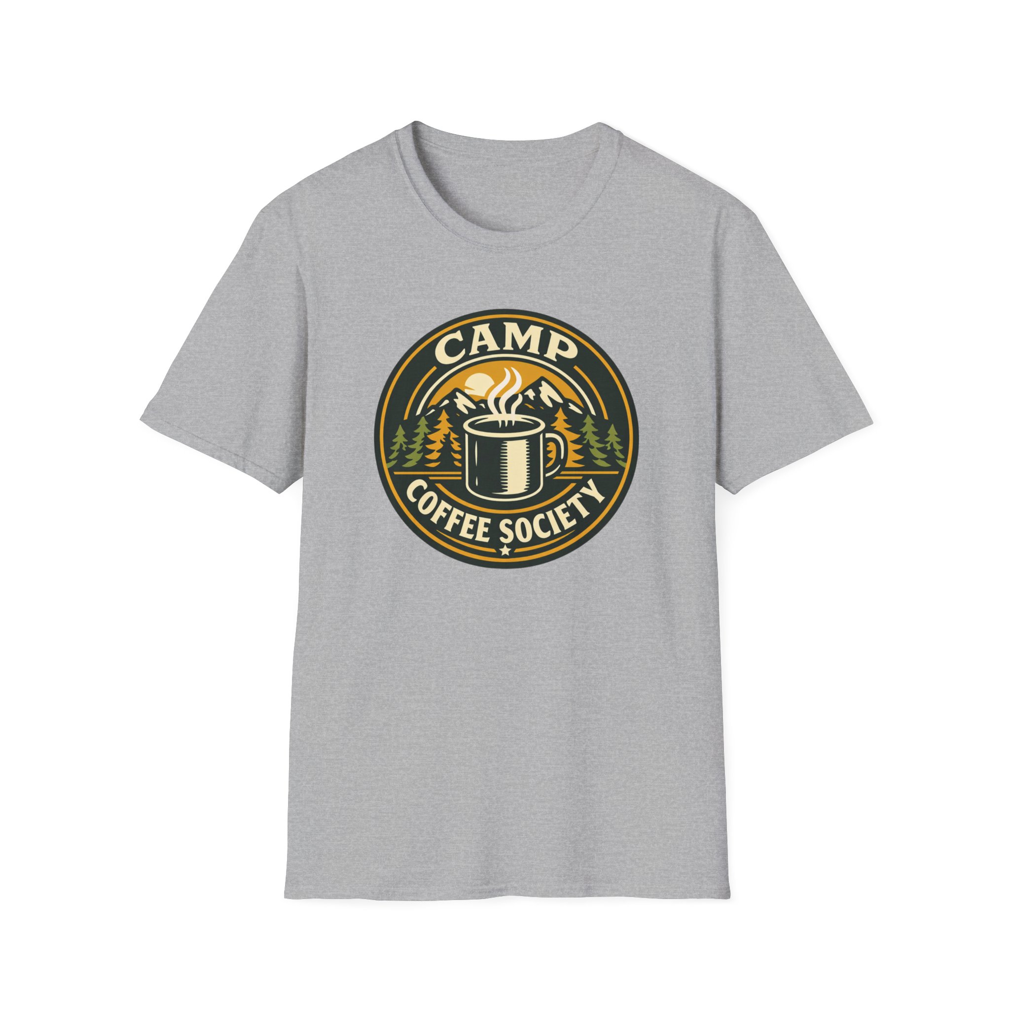 Camp Coffee Society T-Shirt - Image 11