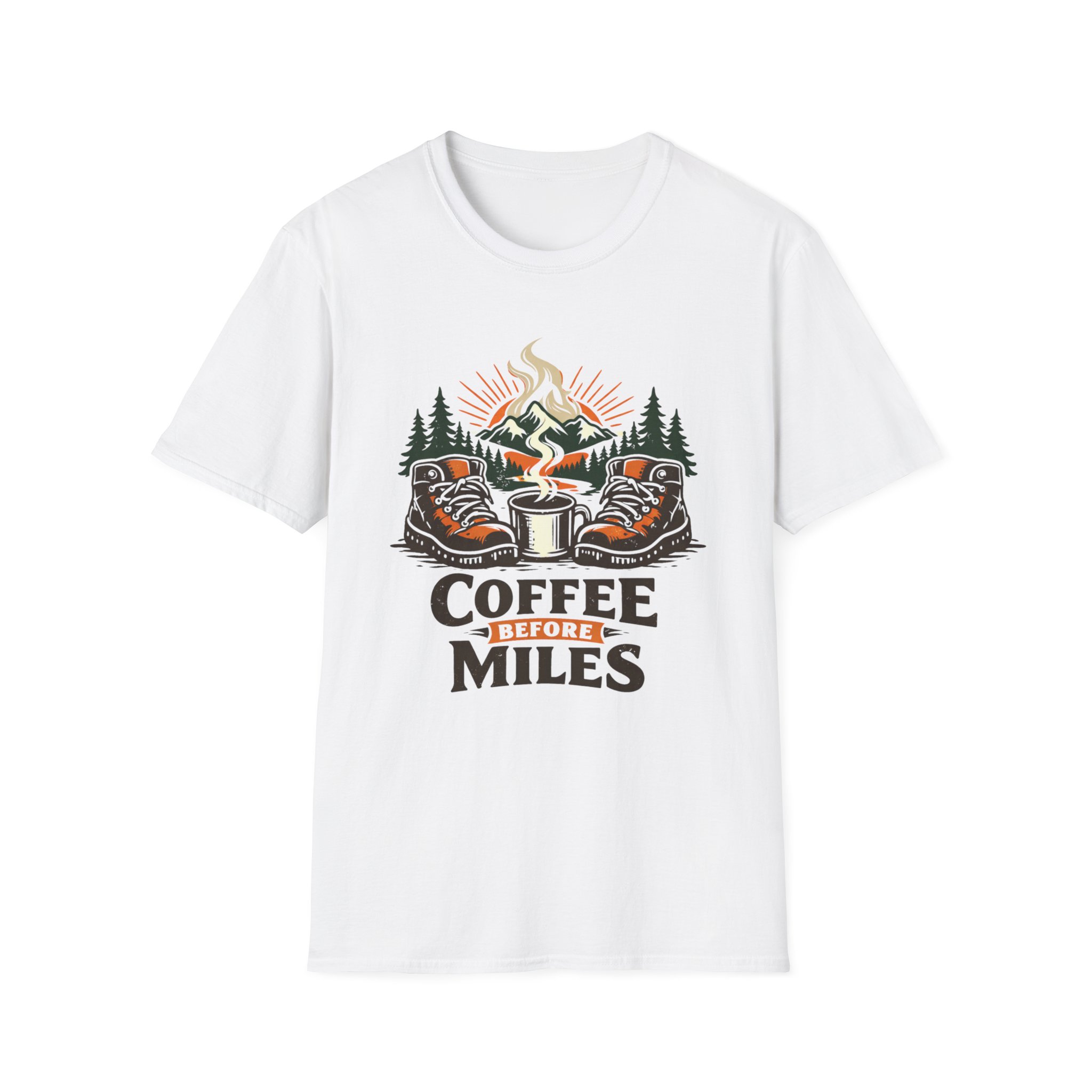 Coffee Before Miles T-Shirt - Image 3